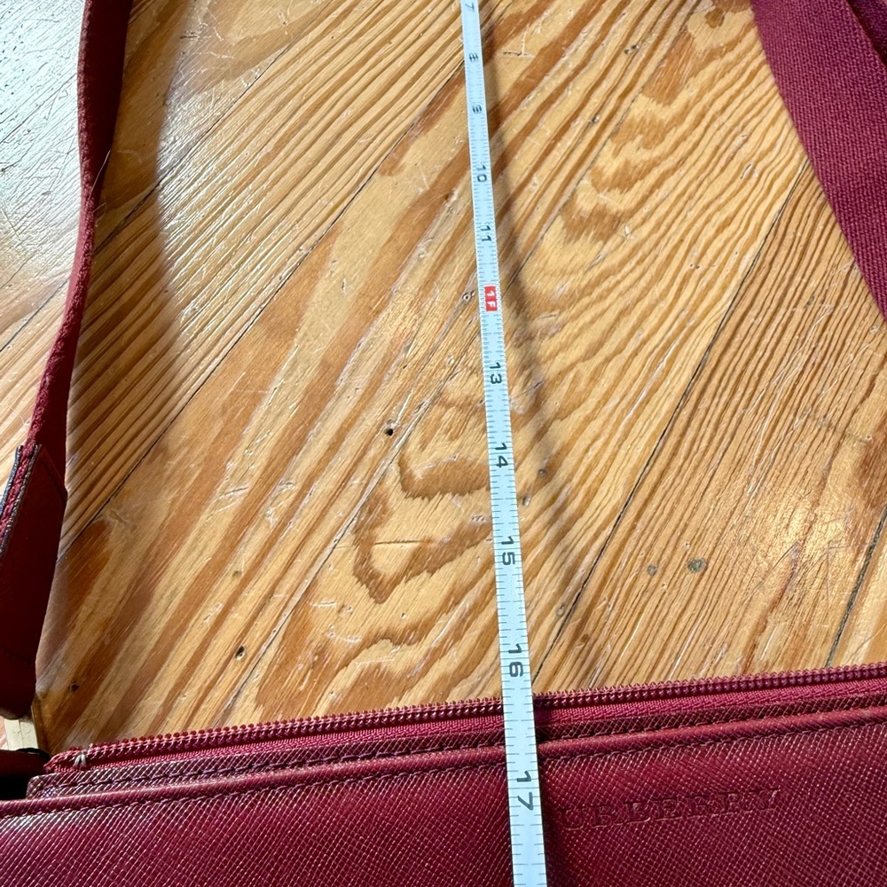 Burberry Canvas Nova Check Shoulder Bag - Picture 11 of 12